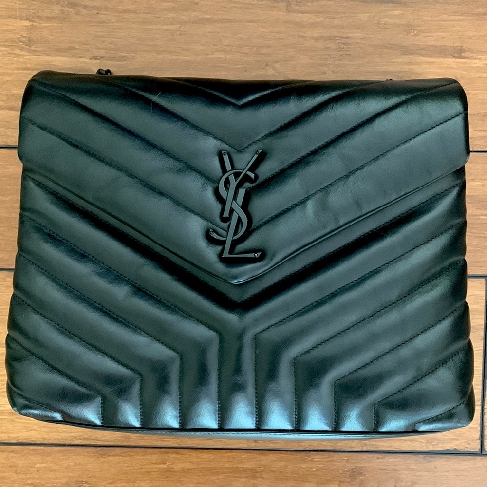 YSL LouLou Medium Quilted Leather Bag